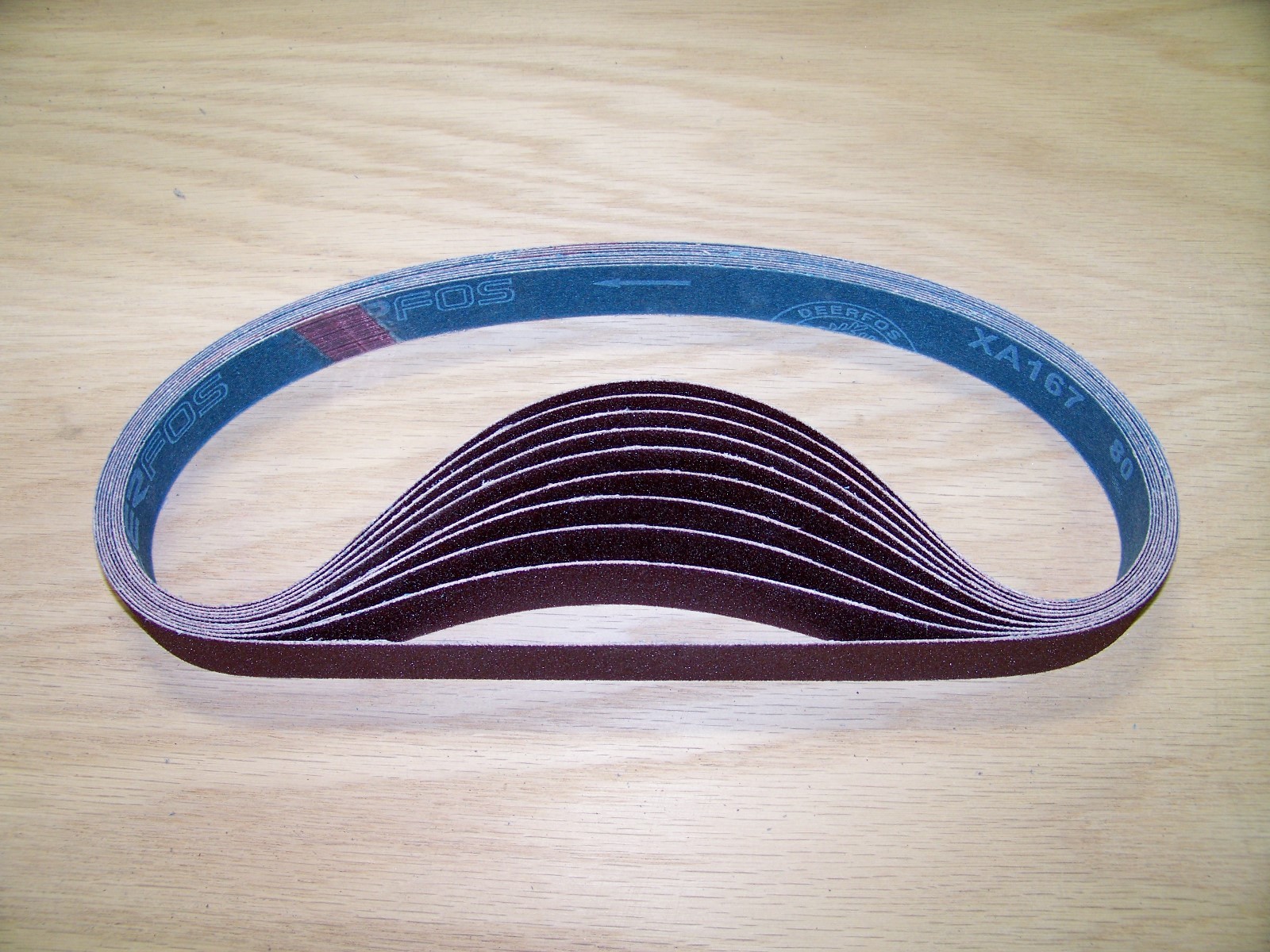 PREMIUM A/O, X-WEIGHT SANDING BELTS 1″ X 30″, 10 – PACK, 120-GRIT