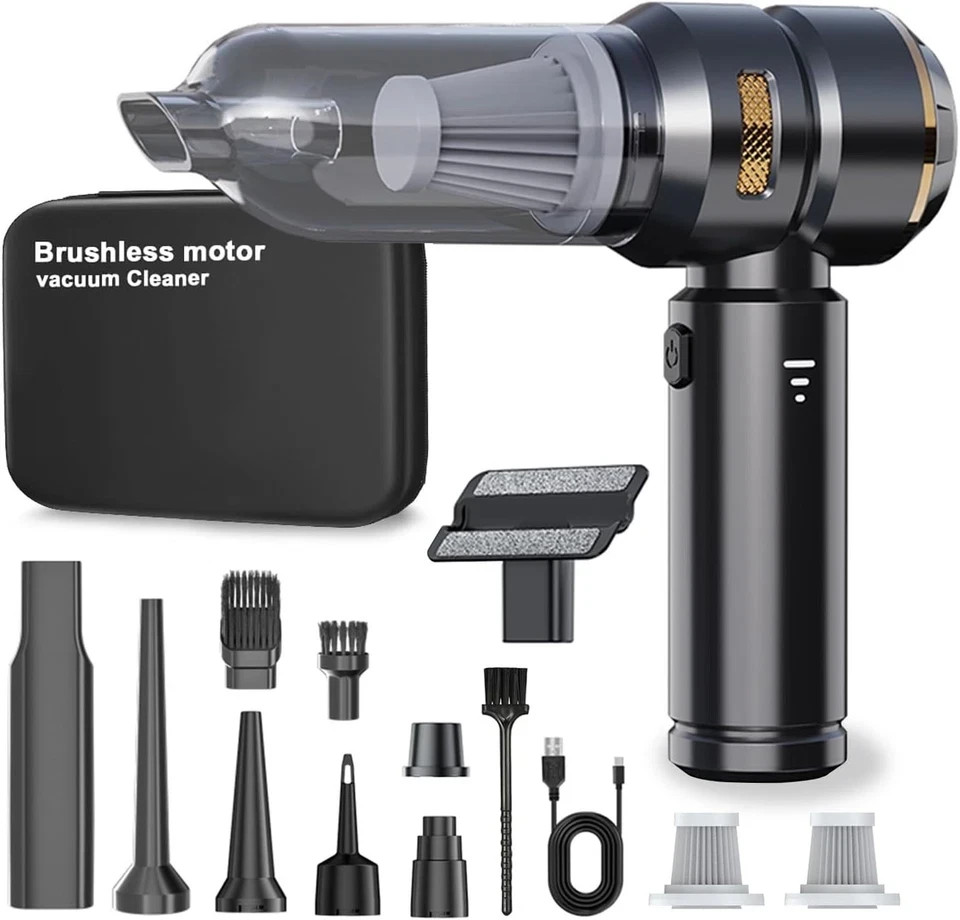 22000PA Cordless Home Car Vacuum Cleaner Handheld PowerSuction Air Duster Blower