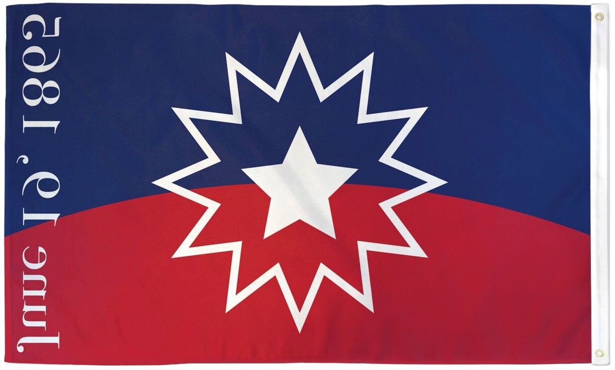 “JUNETEENTH” flag 3×5 ft polyester banner sign June 19 1865 19th