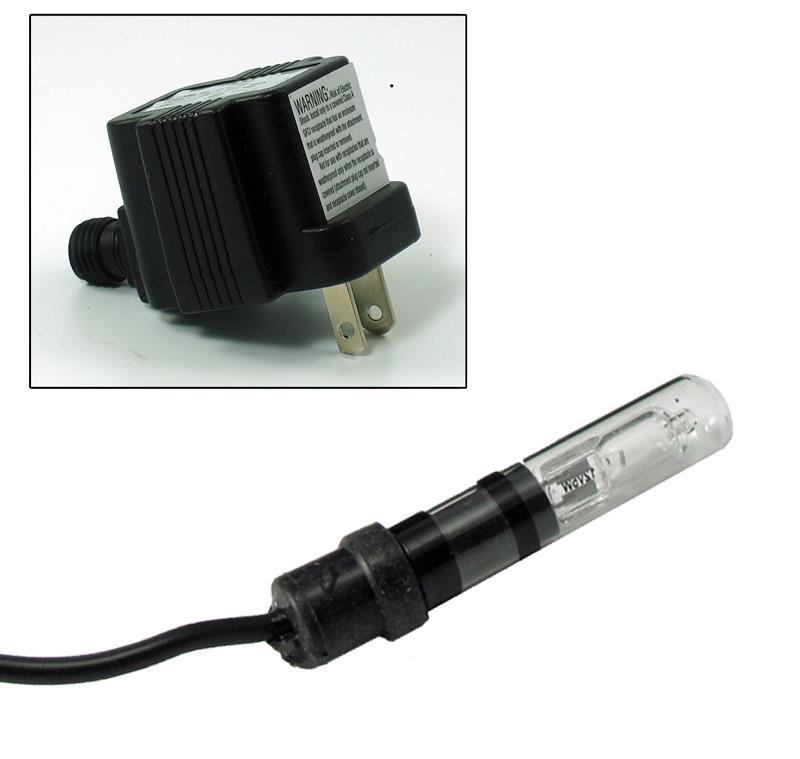 Rena OEM 10 watt Mini-Light w/transfrm/light clip submers/exter Ftn/Aquarium